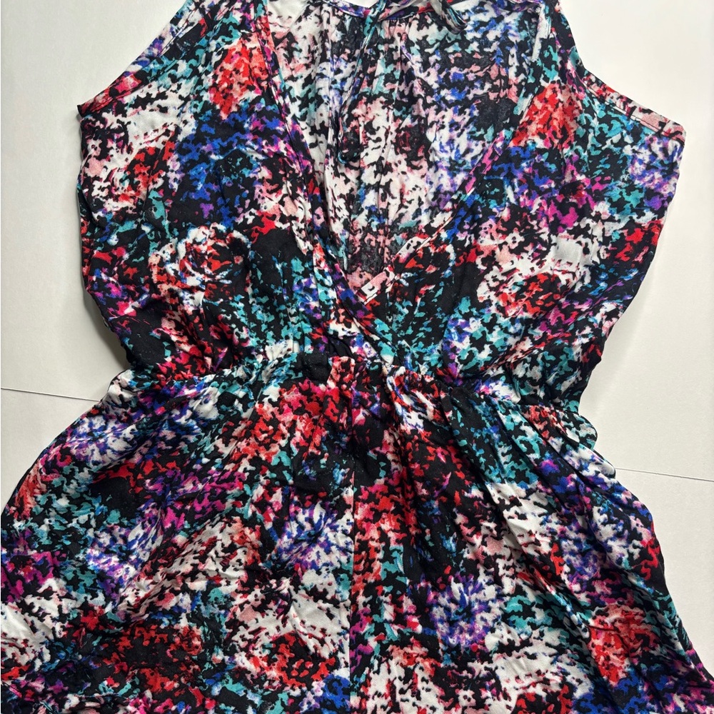 Copper Key Colorful Patterned Jumpsuit - Picture 2 of 3